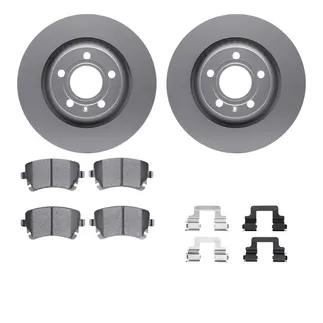 R1 Concepts WDTH1-73012 Brake Rotors - Carbon Coated W/ Euro Ceramic Pads & Hdw